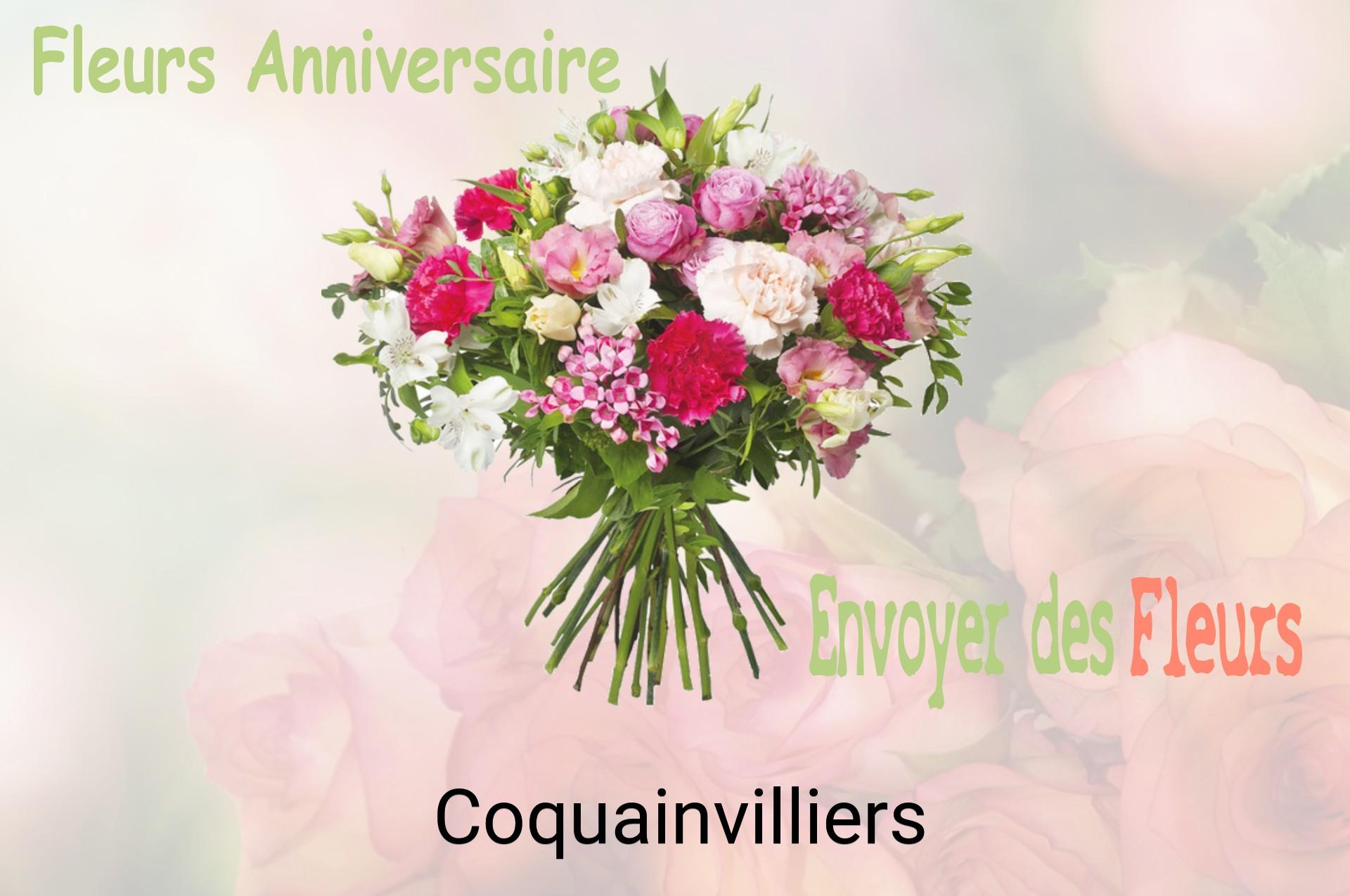 Bouquet de fleurs d’anniversaire livré à Coquainvilliers